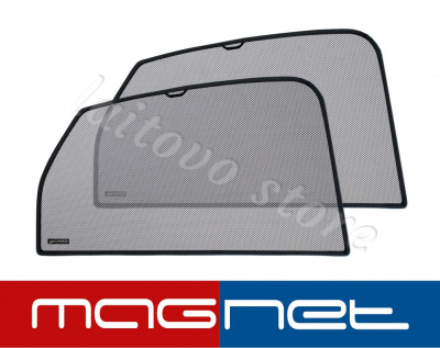 Volkswagen Passat (2014-н.в.) комплект бескрепёжныx защитных экранов Chiko magnet, задние боковые (Стандарт)