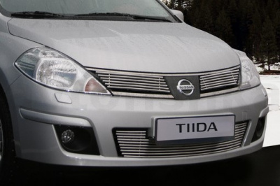 Декоративный элемент нижнего воздухозаборника d10 мм (1элемент из 10 трубочек) "Nissan Tiida" 2004-, NTII.96.0954